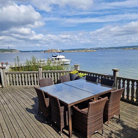 Cabin At The Sea Close To Public Beach With A Jumpingtower Hoviksnas 외부 사진