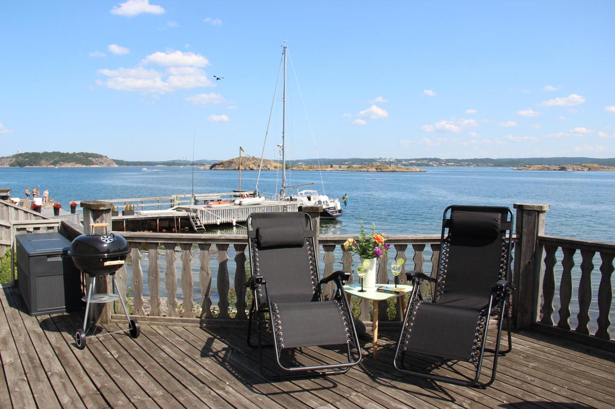 Cabin At The Sea Close To Public Beach With A Jumpingtower Hoviksnas 외부 사진